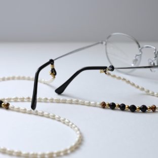眼鏡リード（淡水パール）